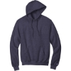 Custom Champion Powerblend Pullover Hoodie. Navy Heather Blue
