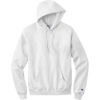 Custom Champion Powerblend Pullover Hoodie. White