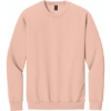 Custom Gildan Softstyle Crewneck Sweatshirt Dusty Rose Pink