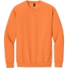 Custom Gildan Softstyle Crewneck Sweatshirt Tangerine Orange