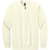 Custom Gildan Softstyle Midweight Fleece 1/4-Zip Off White