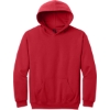 Custom Gildan Youth Softstyle Midweight Fleece Hoodie Red