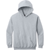 Custom Gildan Youth Softstyle Midweight Fleece Hoodie Ring Spun Sport Gray