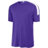 Custom Sport-Tek Competitor United Crew Purple/White