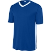 Custom Sport-Tek Competitor United V-Neck TRy/White