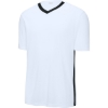 Custom Sport-Tek Competitor United V-Neck White/Black