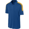Custom Sport-Tek Competitor United Polo True Royal Blue/Gold