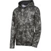 Custom Sport-Tek Sport-Wick Mineral Freeze Fleece Hooded Pullover. Black