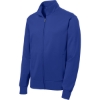 Custom Sport-Tek Sport-Wick Fleece Full-Zip Jacket. True Royal Blue