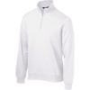 Custom Sport-Tek 1/4-Zip Sweatshirt. White