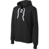 Custom Sport-Tek Lace Up Pullover Hooded Sweatshirt. Black