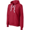 Custom Sport-Tek Lace Up Pullover Hooded Sweatshirt. Deep Red