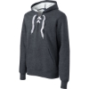 Custom Sport-Tek Lace Up Pullover Hooded Sweatshirt. Graphite Heather Gray