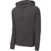 Custom Sport-Tek Lightweight French Terry Pullover Hoodie. Heather Black