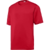 Custom Sport-Tek PosiCharge Tough Tee . Deep Red