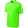 Custom Sport-Tek PosiCharge RacerMesh Tee. Neon Green