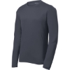 Custom Sport-Tek PosiCharge RacerMesh Long Sleeve Tee. Graphite Grey