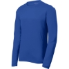 Custom Sport-Tek PosiCharge RacerMesh Long Sleeve Tee. True Royal Blue