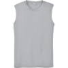 Custom Sport-Tek Sleeveless PosiCharge Competitor Tee. Silver