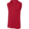 Custom Sport-Tek Competitor Sleeveless Hoodie Deep Red