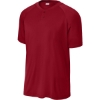 Custom Sport-Tek PosiCharge Competitor 2-Button Henley Deep Red