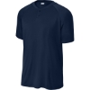 Custom Sport-Tek PosiCharge Competitor 2-Button Henley True Navy Blue