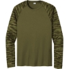 Custom Sport-Tek Drift Camo Colorblock Long Sleeve Tee Olive Drab Green