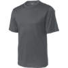 Custom Sport-Tek PosiCharge Elevate Tee. Iron Grey