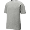 Custom Sport-Tek PosiCharge Tri-Blend Wicking Raglan Tee. Light Grey Hth
