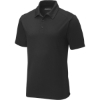 Custom Sport-Tek PosiCharge Tri-Blend Wicking Polo. Black Triad Solid