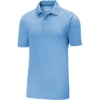 Custom Sport-Tek PosiCharge Tri-Blend Wicking Polo. Pond Blue Heather