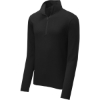 Custom Sport-Tek PosiCharge Tri-Blend Wicking 1/4-Zip Pullover. Black Triad Solid