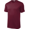 Custom Sport-Tek Posi-UV Pro Tee. Cardinal Red