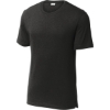 Custom Sport-Tek PosiCharge Strive Tee. Black