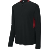 Custom Sport-Tek Club 1/4-Zip Pullover Black/Deep Red