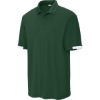 Custom Sport-Tek Club Colorblock Polo Forest Green/White