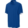 Custom Sport-Tek Club Colorblock Polo True Royal Blue/White