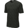 Custom Sport-Tek Digi Camo Tee. Black