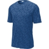 Custom Sport-Tek Digi Camo Tee. Royal