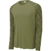 Custom Sport-Tek Long Sleeve Digi Camo Tee. Olive Drab Green