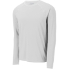 Custom Sport-Tek Long Sleeve Rashguard Tee. White