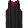 Custom Sport-Tek PosiCharge Reversible Mesh Tank Black/Deep Red