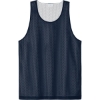 Custom Sport-Tek PosiCharge Reversible Mesh Tank True Navy Blue/White