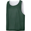 Custom Sport-Tek Lacrosse Reversible Pinnie Forest Green/White