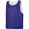 Custom Sport-Tek Lacrosse Reversible Pinnie Purple/White