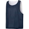 Custom Sport-Tek Lacrosse Reversible Pinnie True Navy Blue/White