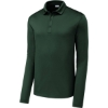 Custom Sport-Tek Posi-UV Pro Long Sleeve Polo. Forest Green