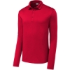 Custom Sport-Tek Posi-UV Pro Long Sleeve Polo. True Red