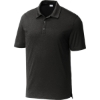 Custom Sport-Tek PosiCharge Strive Polo Black