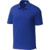 Custom Sport-Tek PosiCharge Strive Polo True Royal Blue